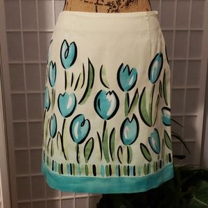 Talbots Cotton/Spandex Skirt